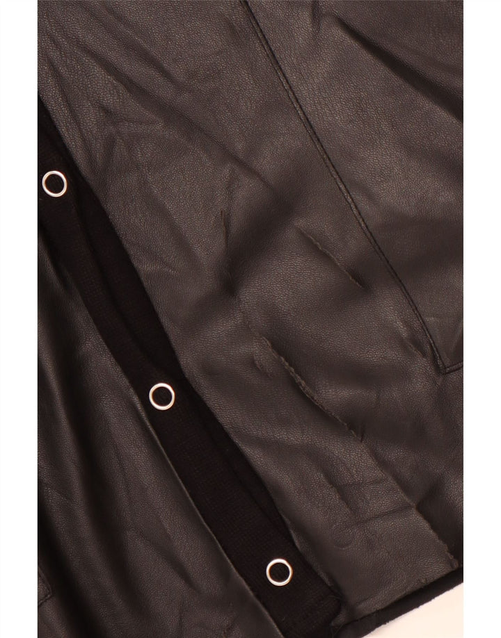 Pulover cardigan supradimensionat pentru femei ZARA UK 10, mic, negru, color block