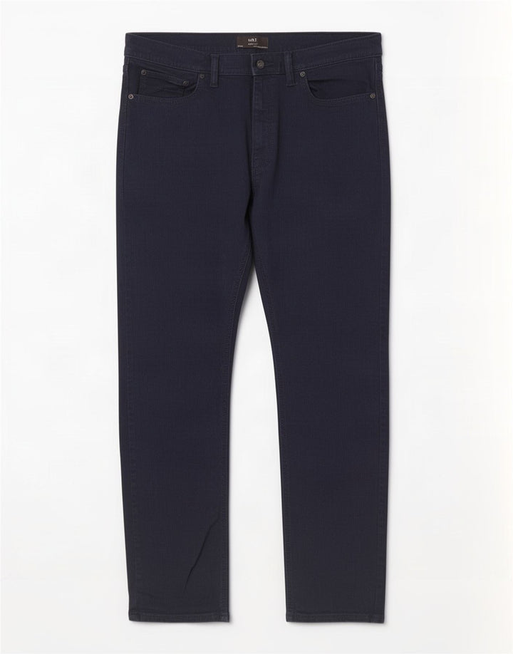 Blugi subțiri pentru bărbați Marks & Spencer W38 L31 bumbac bleumarin
