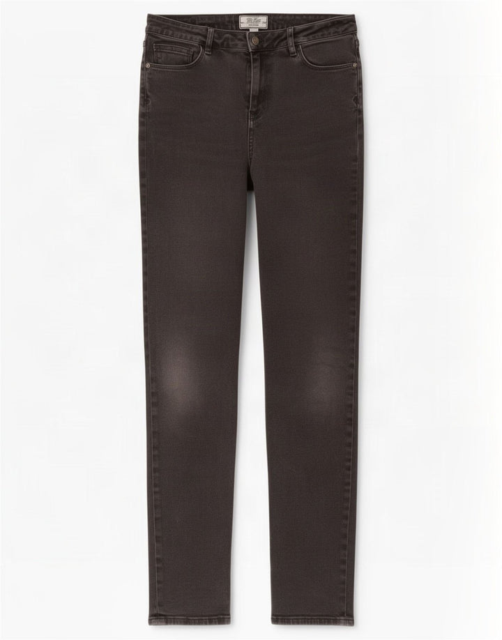 Blugi slim pentru femei Fat Face UK 12 Medium W30 L29 Gri