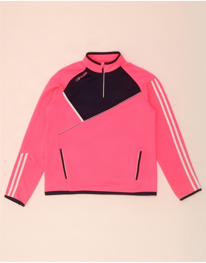 O'Neills Pulover Trening Top Jachetă pentru femei US 12, mare, roz colorblock