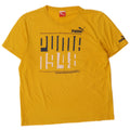 Tricou grafic Puma pentru bărbați Top Mediu Galben