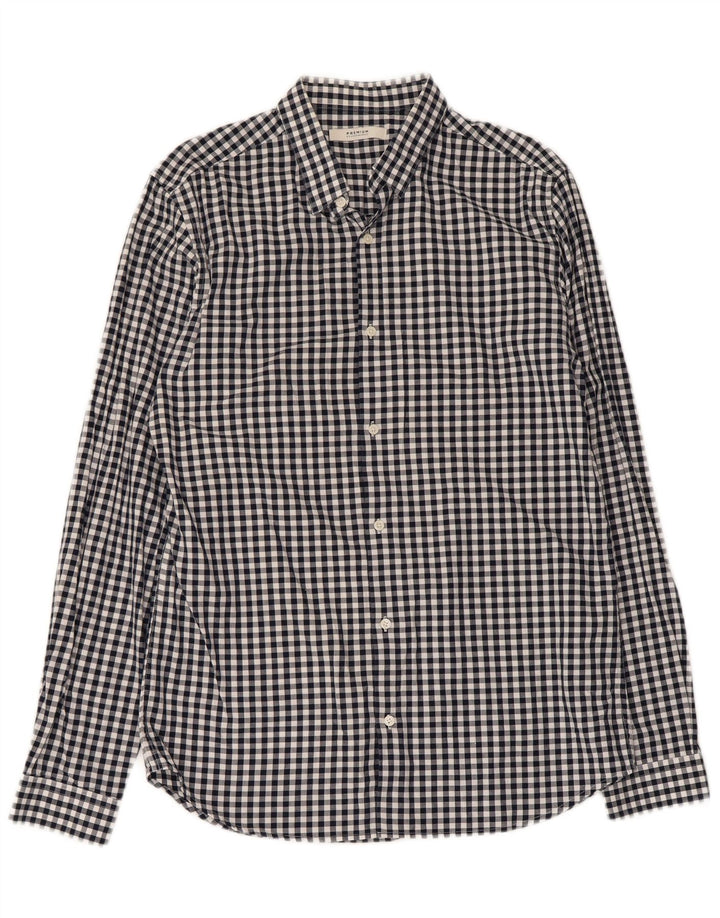 Cămașă Jack & Jones pentru bărbați, mediu, bleumarin, bumbac vichy