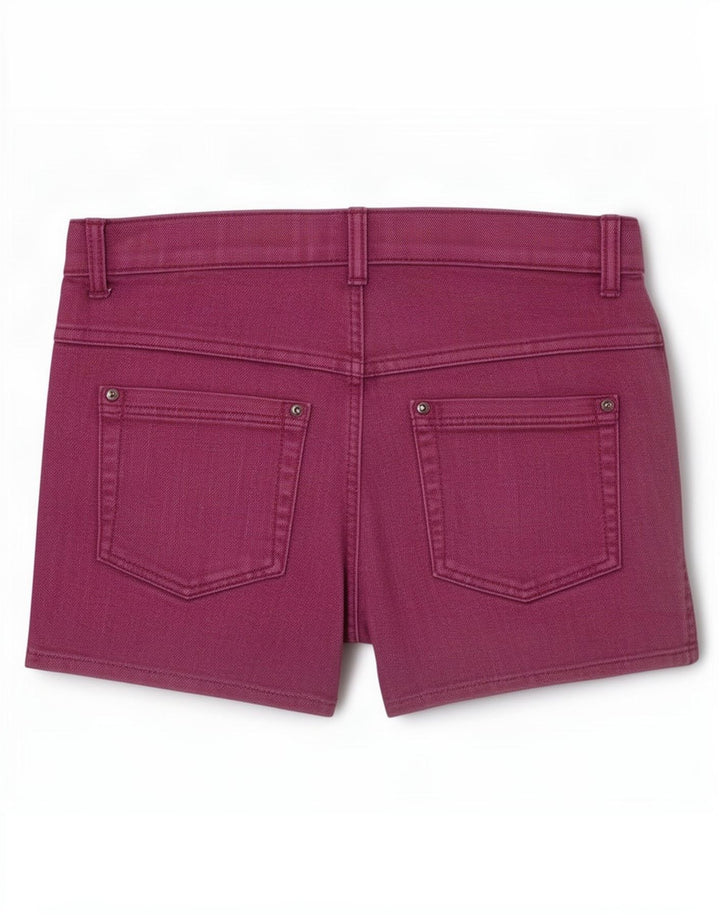 Pantaloni scurți din denim pentru femei Benetton Medium W28 Violet