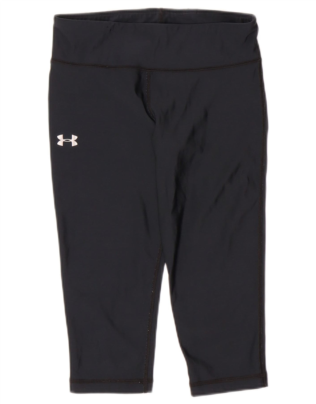 Leggings Capri pentru damă UNDER ARMOUR Heat Gear UK 8 Mici, bleumarin