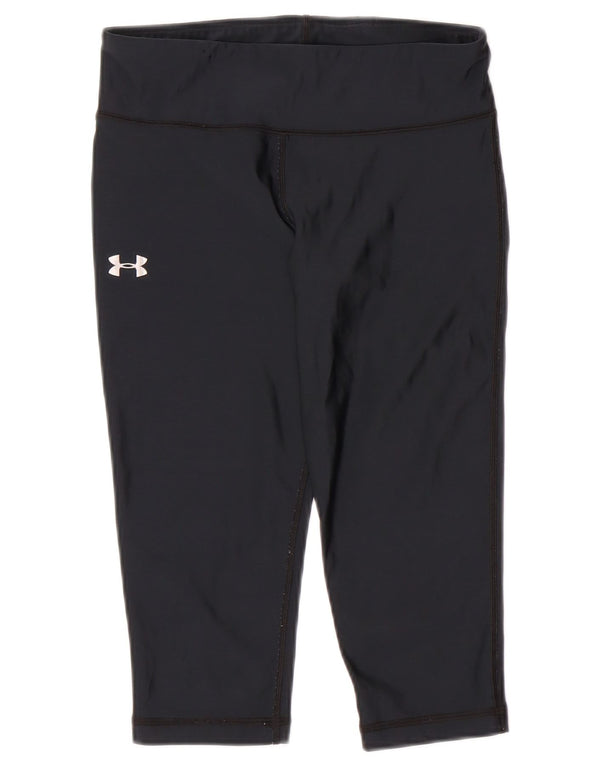 Leggings Capri pentru damă UNDER ARMOUR Heat Gear UK 8 Mici, bleumarin