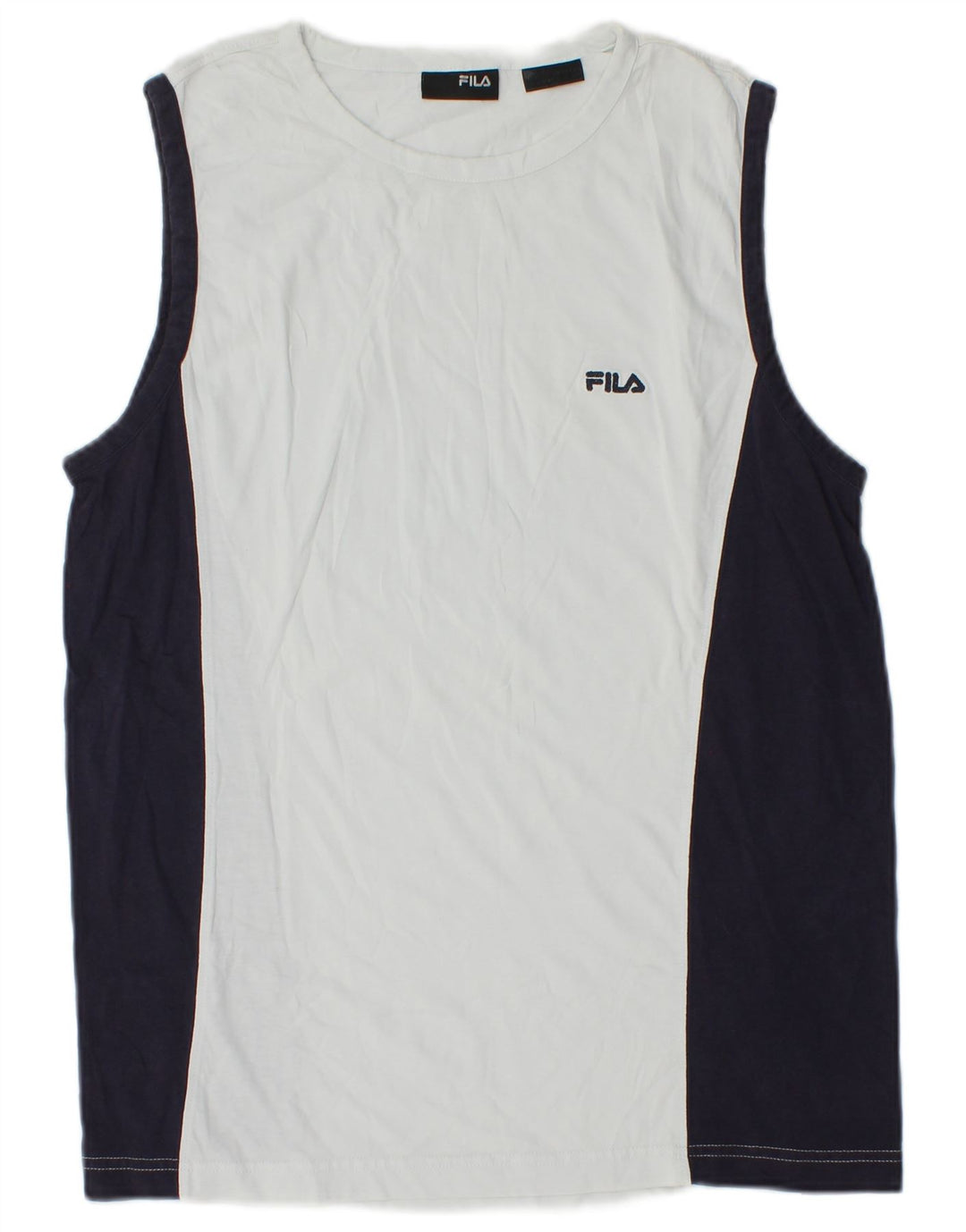 Vestă pentru bărbați Fila, mic, alb, color block