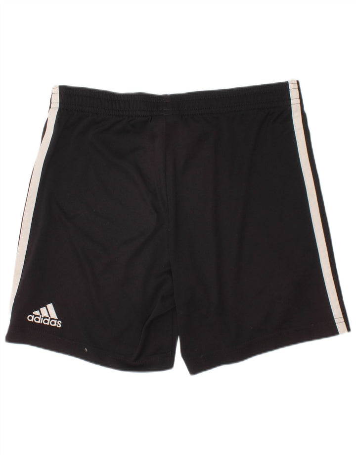 Pantaloni scurți sport Liverpool pentru băieți Adidas 5-6 ani poliester negru