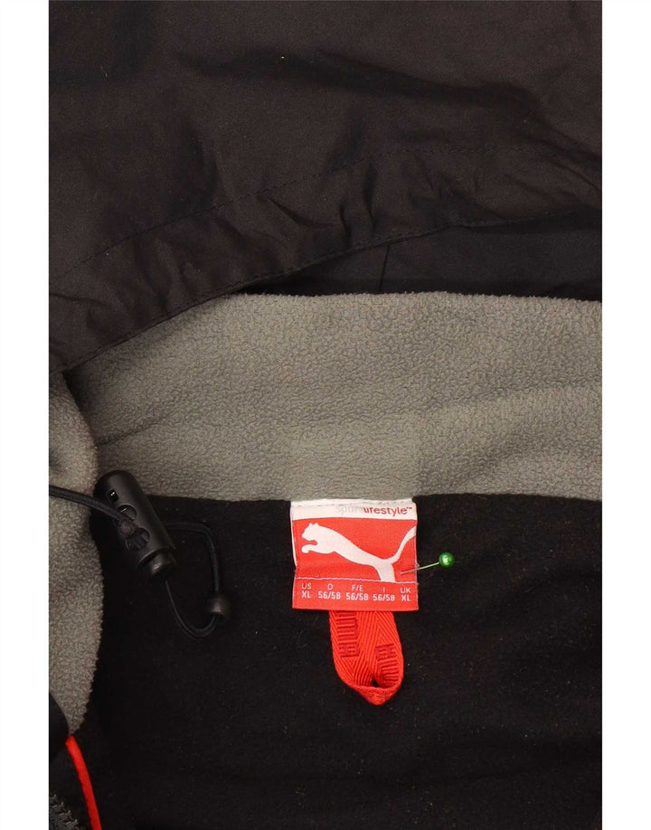 Jachetă Windbreaker cu glugă pentru bărbați Puma UK 42 XL Negru