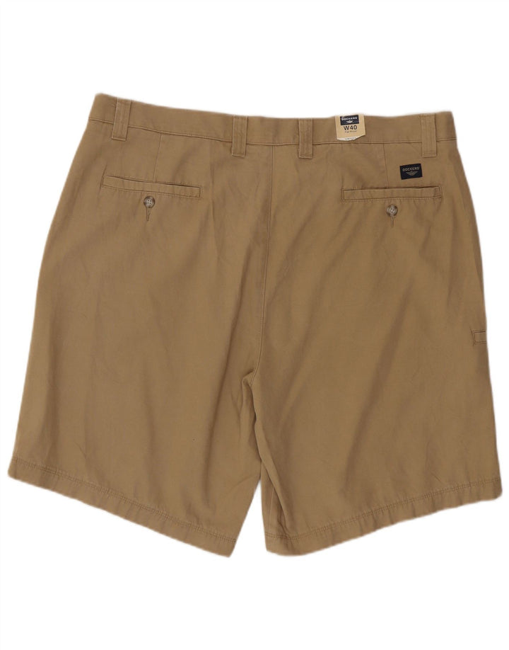 Pantaloni scurti cargo pentru bărbați DOCKERS, cu tăiere relaxată, W40 XL, bumbac bej