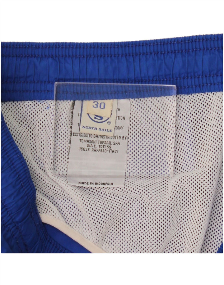 NORTH SAILS Pantaloni scurți de înot pentru bărbați, poliamidă albastră medie