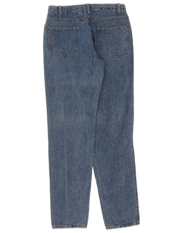 Blugi slim dama vintage W30 L33 albastru