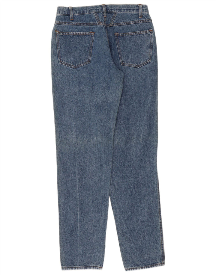 Blugi slim dama vintage W30 L33 albastru