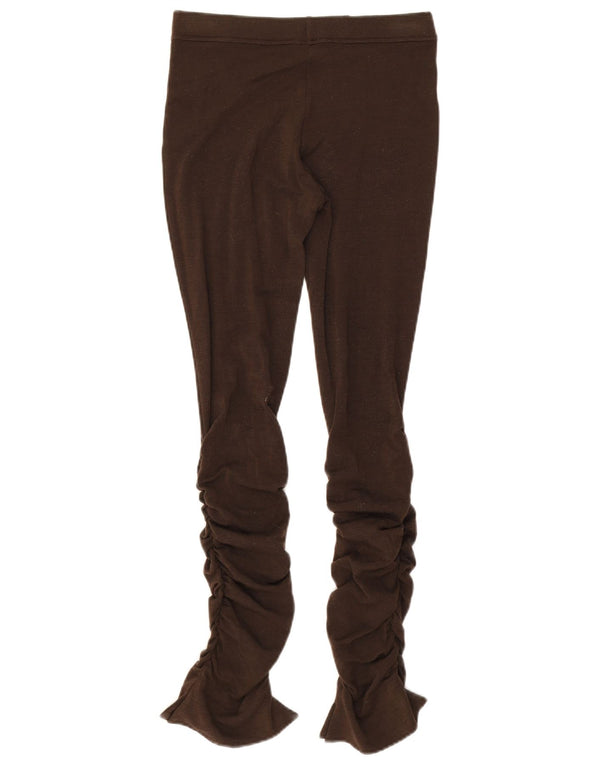 Leggings pentru femei Roccobarocco UK 8 Small Brown