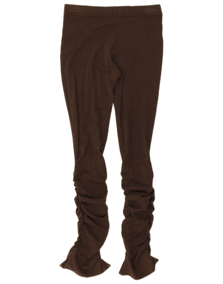 Leggings pentru femei Roccobarocco UK 8 Small Brown