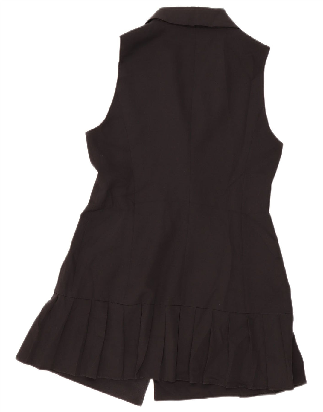 Palton dublu fără mâneci pentru femei Zara UK 12 Medium Negru