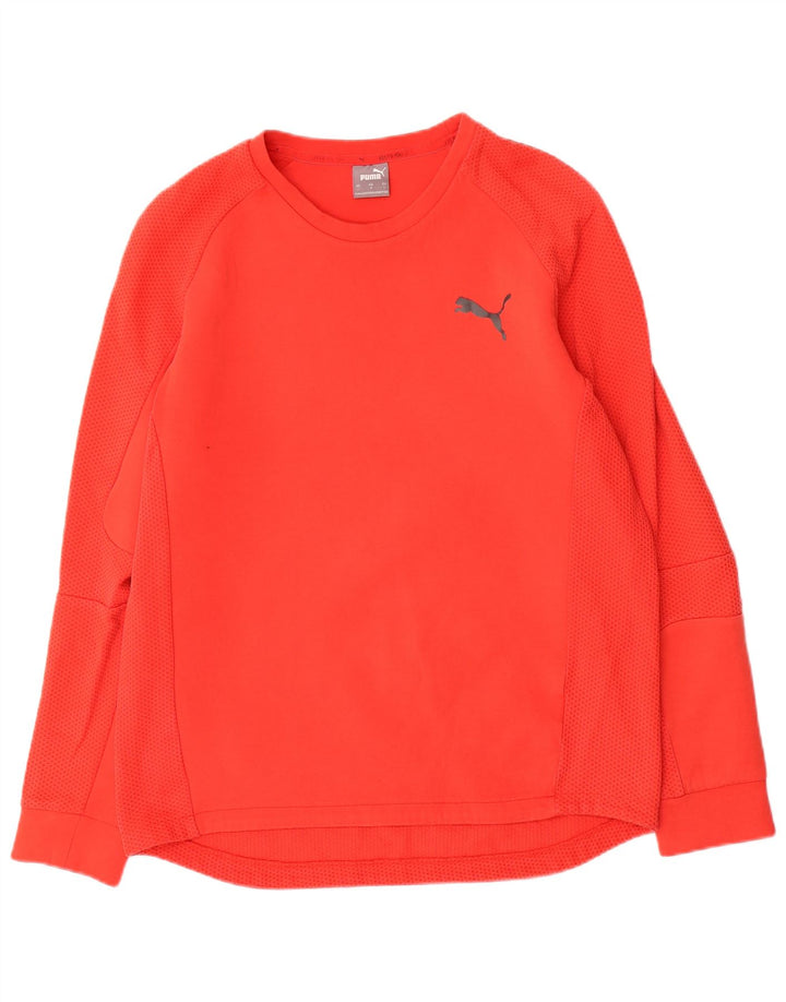 Puma Top cu mânecă lungă pentru bărbați, roșu mare