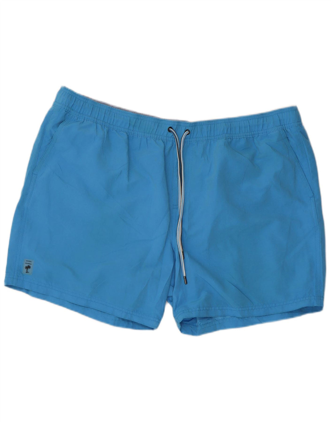 Marks & Spencer Mens Swimming Shorts 2XL Blue Polyester