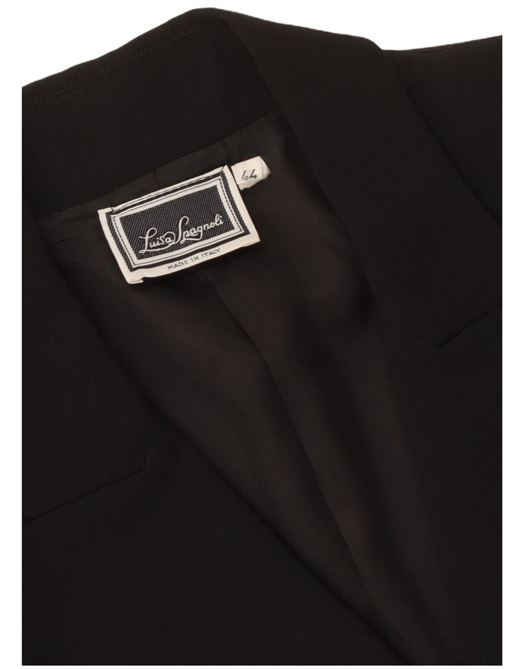 Jachetă pentru femei Luisa Spagnoli, cu piept dublu, IT 44 Medium Black