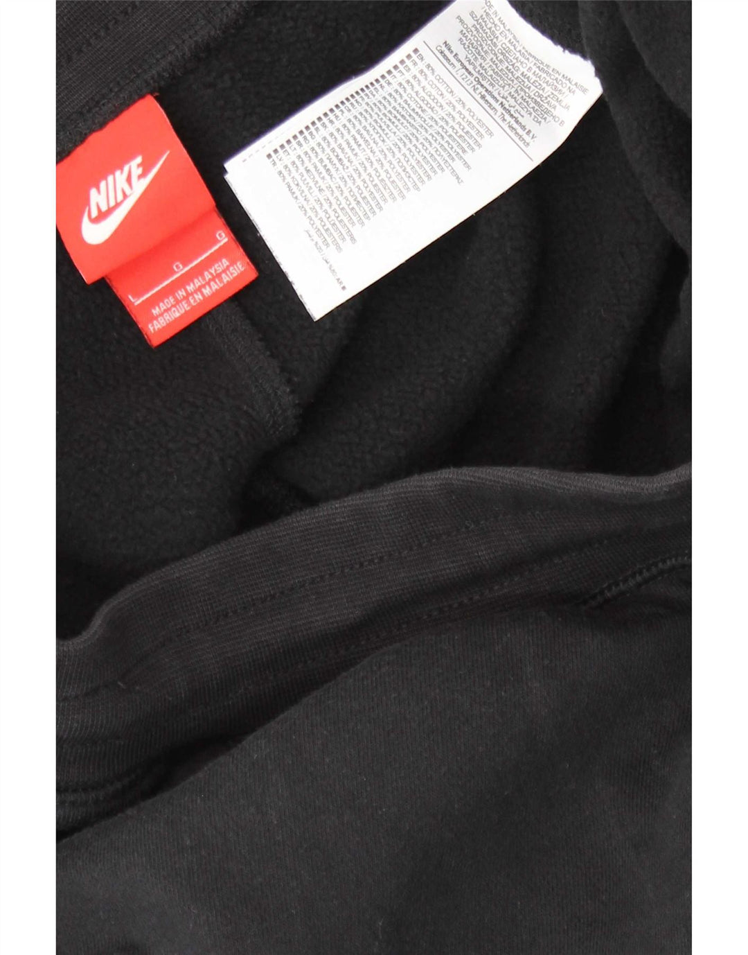 Pantaloni de trening Nike pentru bărbați Joggeri mari, negru, bumbac