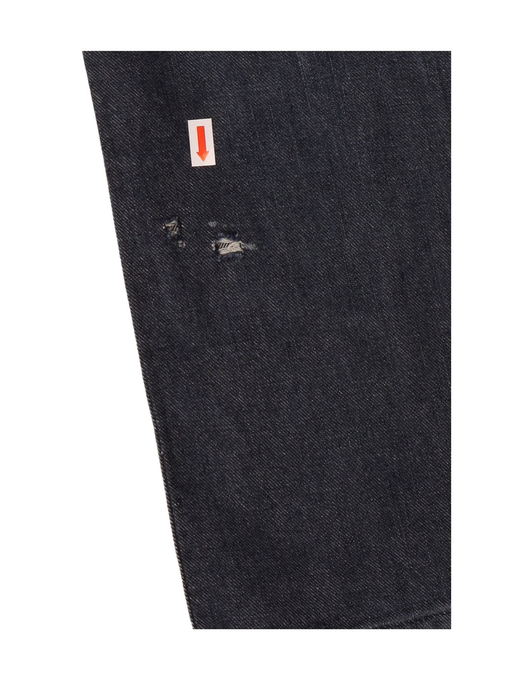 WRANGLER Womens Crank Straight Jeans W33 L31 Blue Cotton