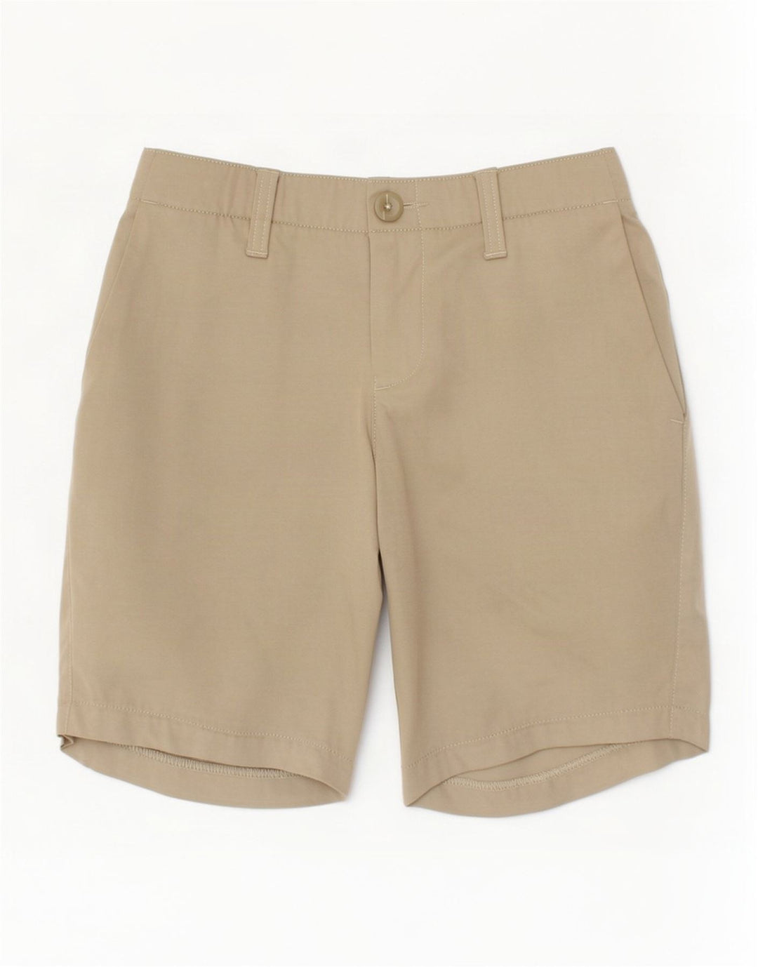 Pantaloni scurți chino Under Armour pentru băieți 7-8 ani W24 Kaki Poliester