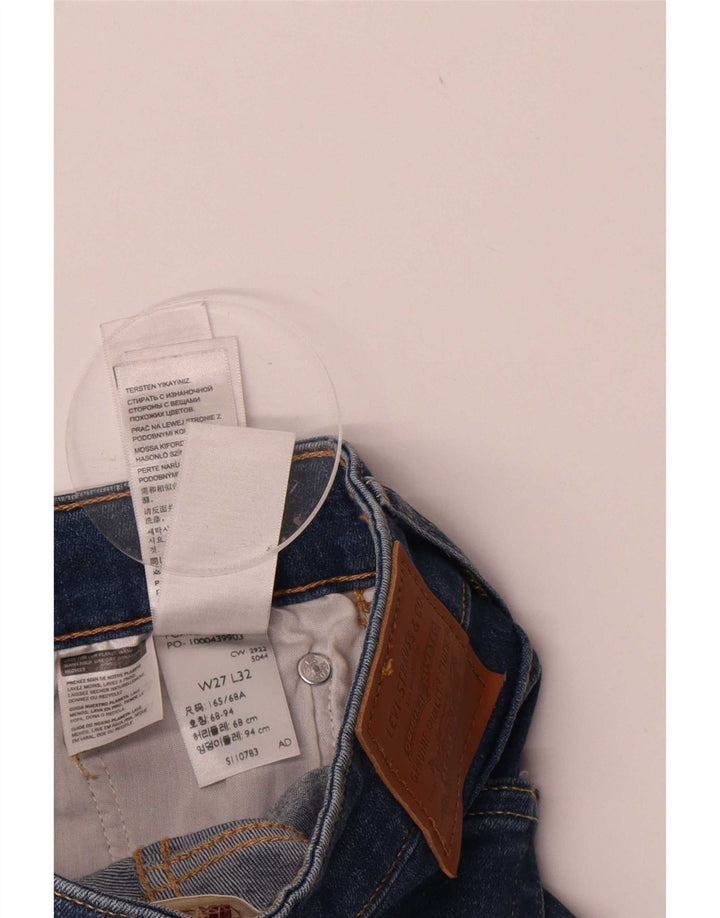 Blugi evazați Levi's 726 pentru femei W27 L32 bumbac albastru