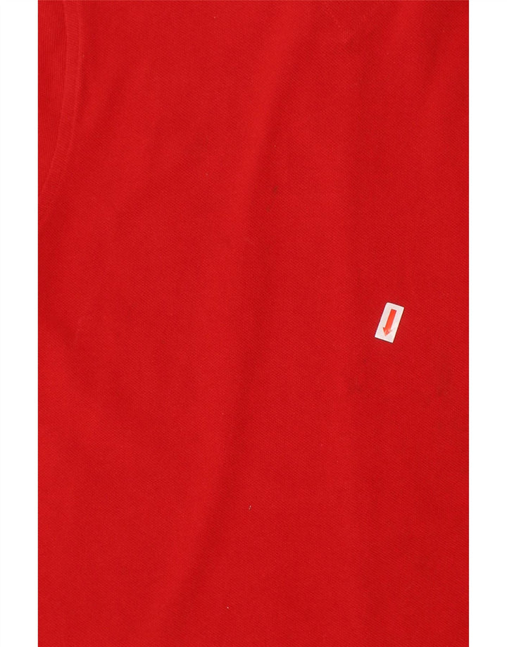 TOMMY HILFIGER Tricou polo cu grafica pentru baieti 6-7 ani bumbac rosu