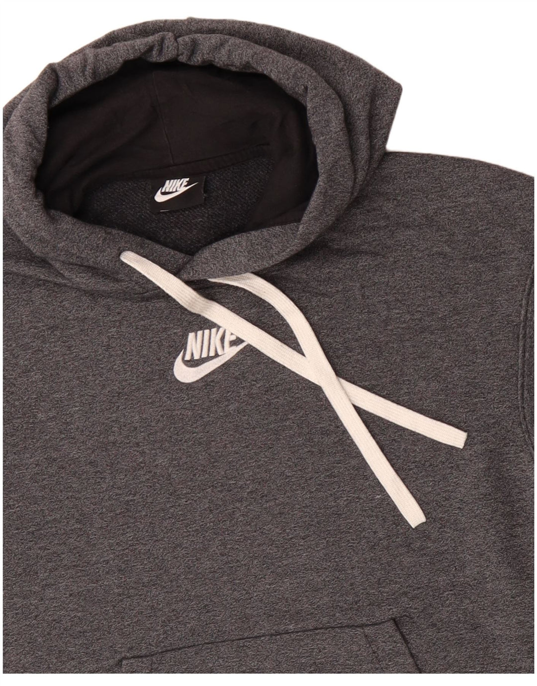 Pulover NIKE pentru femei, UK 12, bumbac gri mediu