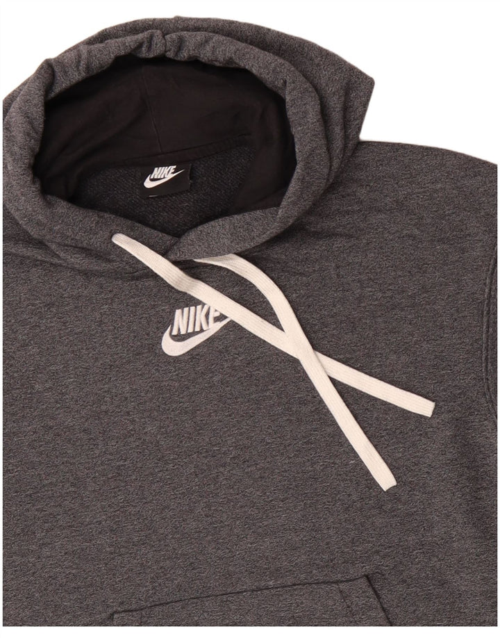 Pulover NIKE pentru femei, UK 12, bumbac gri mediu