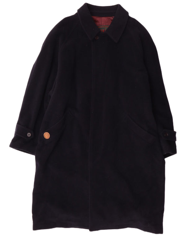 TRUSSARDI JEANS Palton pentru bărbați UK 42 XL Lână bleumarin