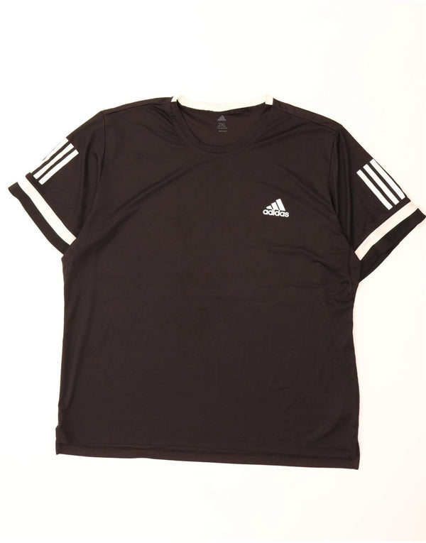 Tricou ADIDAS Climacool pentru bărbați, 2XL, poliester negru