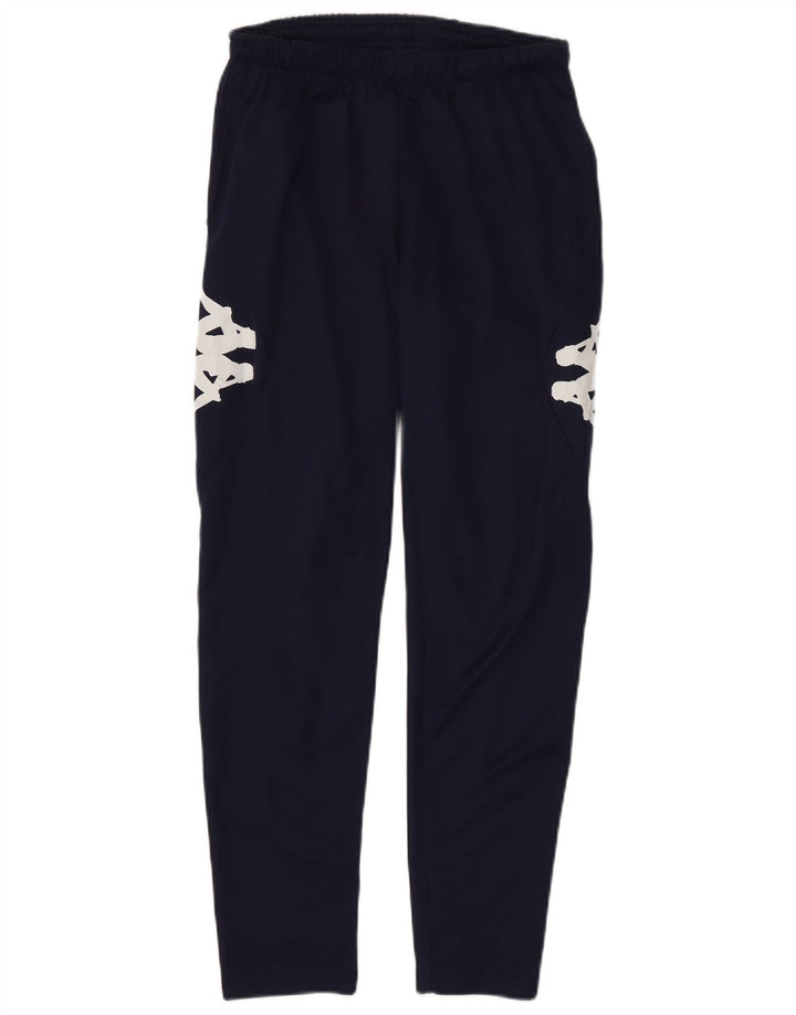 Pantaloni de trening cu grafică pentru bărbați Kappa, mici, bleumarin