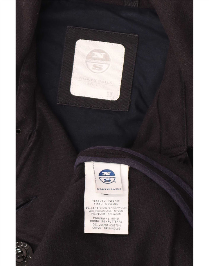 Palton North Sails pentru femei UK 14 mare, albastru, lână, clasic