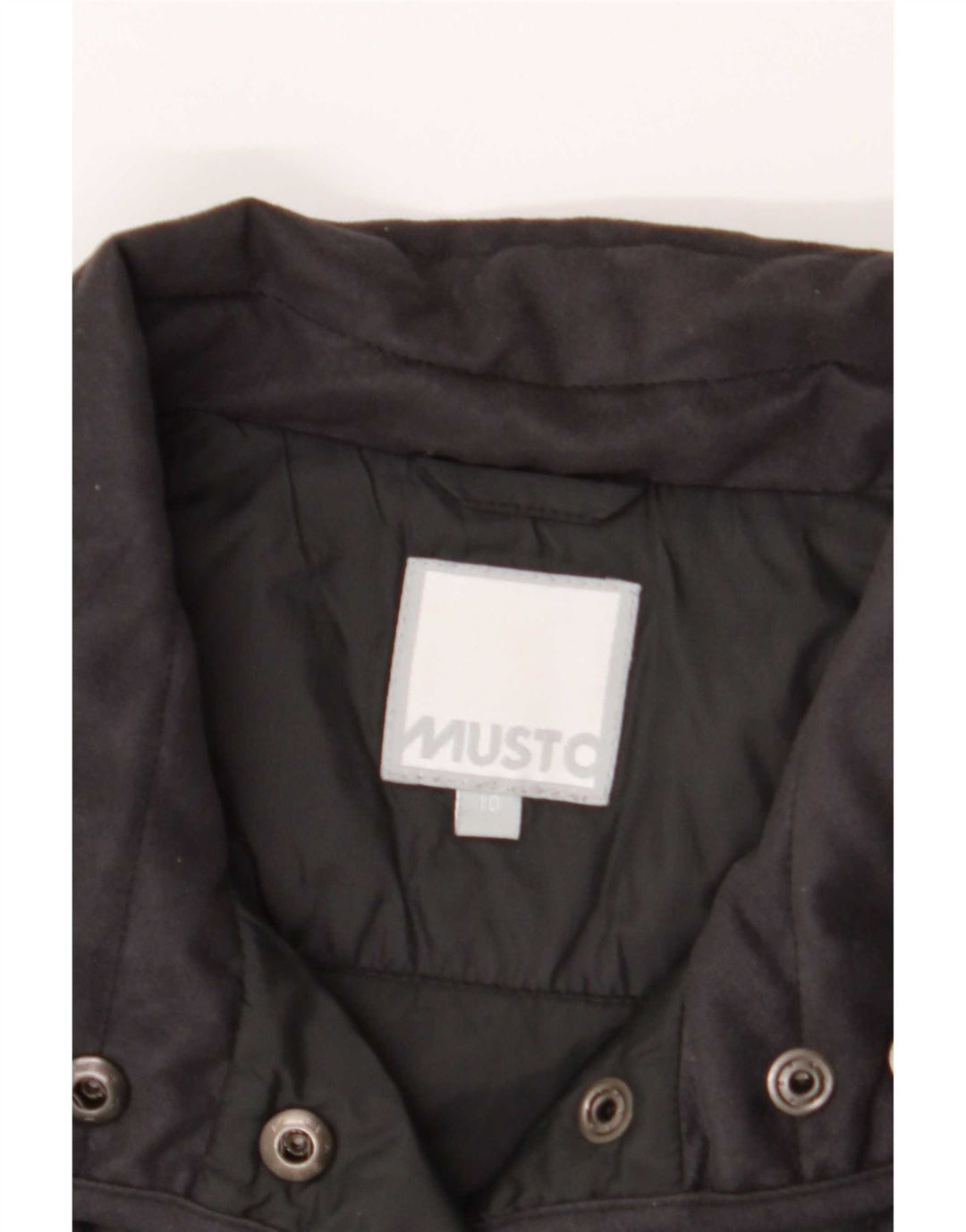 Musto Gilet matlasat pentru femei UK 10 Poliester negru mic