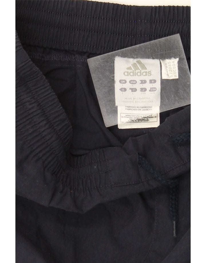 Pantaloni de trening ADIDAS pentru bărbați, mari, albastru, bumbac