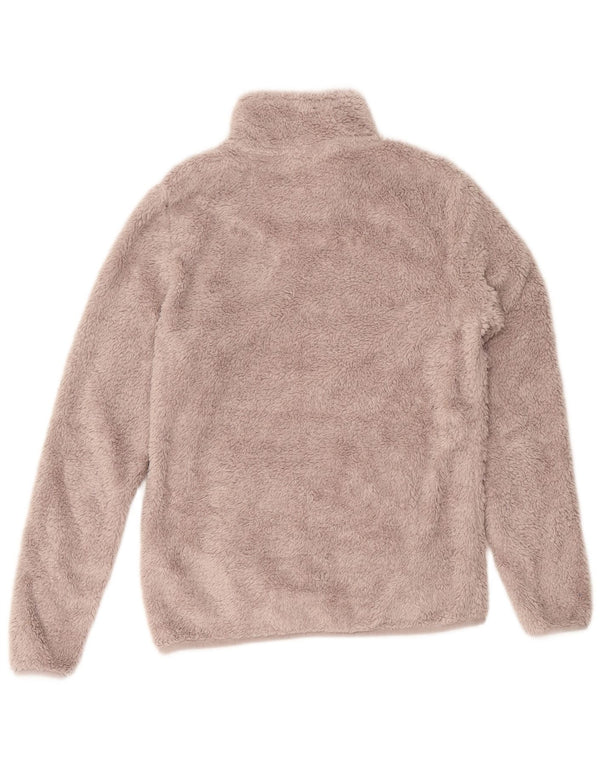Pulover din lână pentru femei Mountain Warehouse, cu fermoar și gât, UK 10, violet, mic