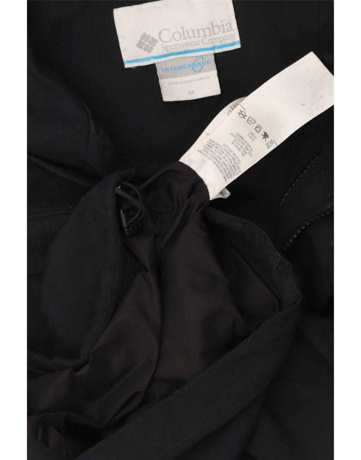 Jachetă de ploaie Columbia pentru bărbați Interchange UK 38 Medium Black Nylon