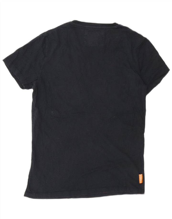 Tricou pentru bărbați Superdry Top Medium Bleumarin Bumbac