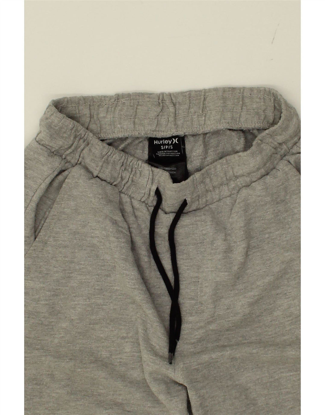 HURLEY Boys Sport Shorts 8-9 Years Small Grey Cotton Vintage Hurley and Second-Hand Hurley from Messina Hembry 