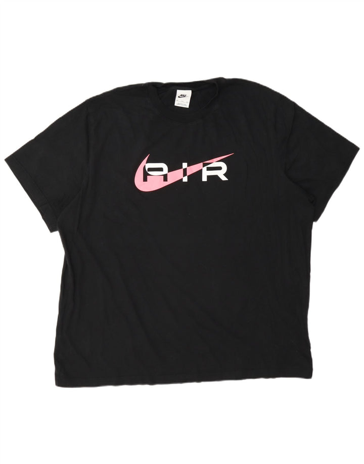 Tricou grafic pentru bărbați Nike Top 2XL bumbac negru
