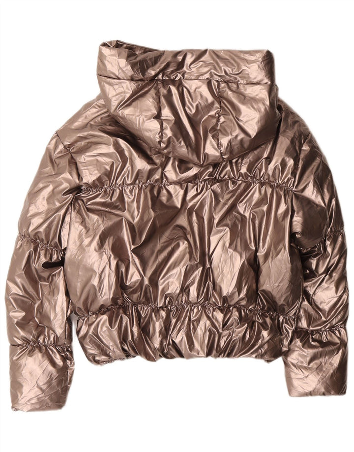 Jachetă căptușită cu glugă pentru femei Carrera UK 14 Medium Gold Poliester