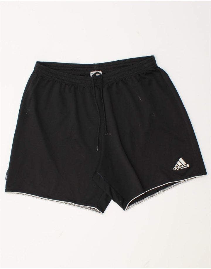 Pantaloni scurți sport pentru bărbați Adidas, mari, negru, poliester