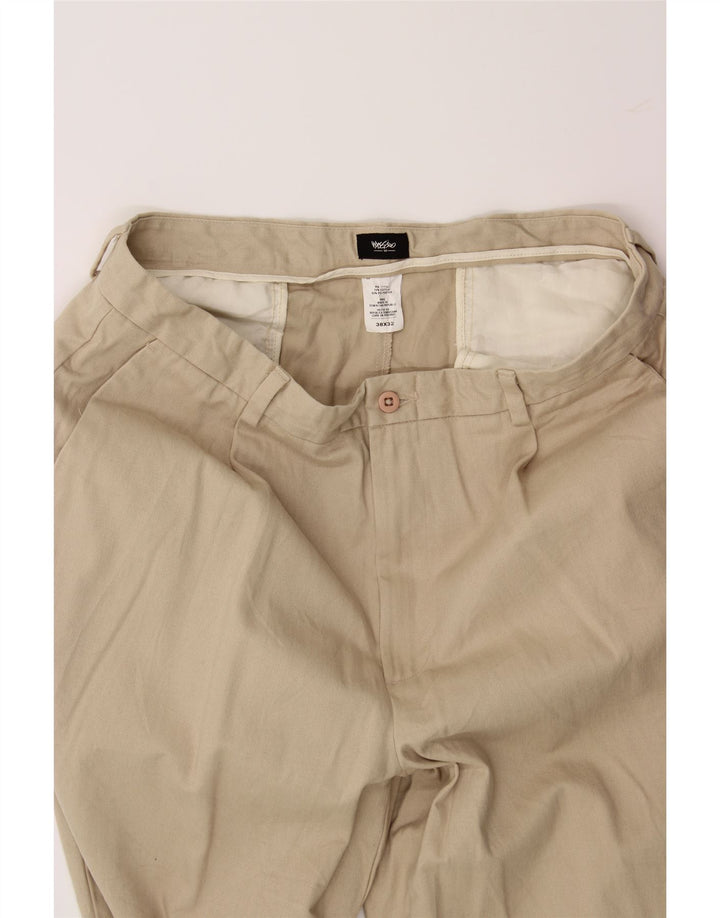 MOSSIMO Mens Pegged Chino Trousers W38 L32 Beige Cotton Vintage Mossimo and Second-Hand Mossimo from Messina Hembry 