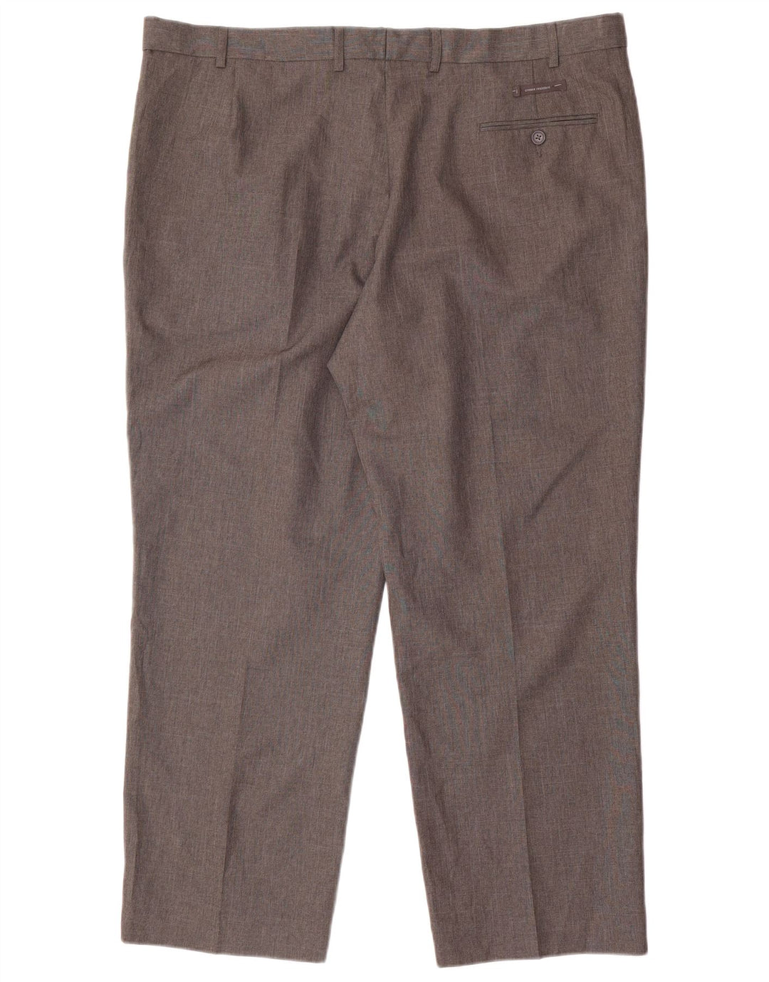 Pantaloni de costum pentru bărbați Marks & Spencer, cu ajustare normală, L42 L29, poliester gri