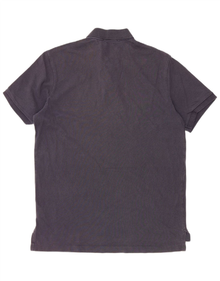 POLO RALPH LAUREN Mens Classic Fit Polo Shirt Medium Navy Blue Cotton