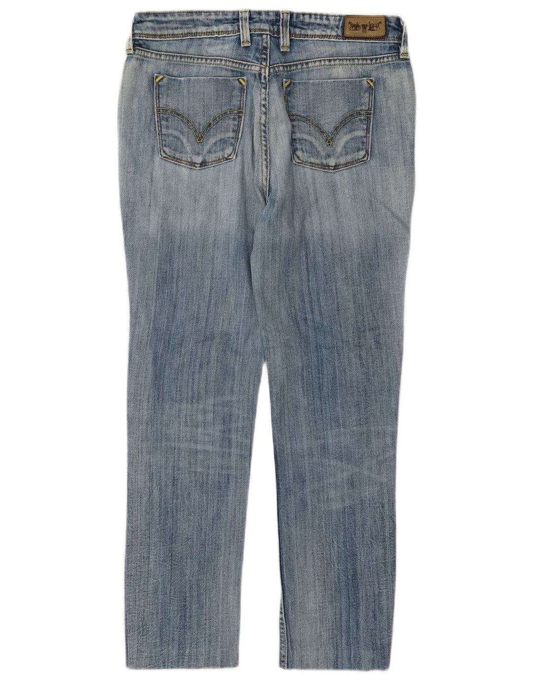 Blugi Levi's 627 Crop drepte pentru femei W30 L26 albastru