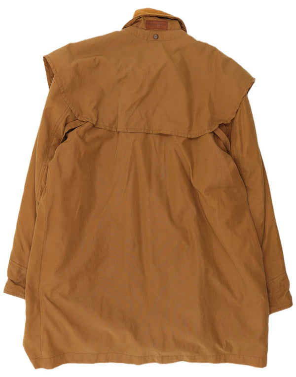 Palton Capelet pentru bărbați Marlboro Classics UK 40, mare, bej, bumbac