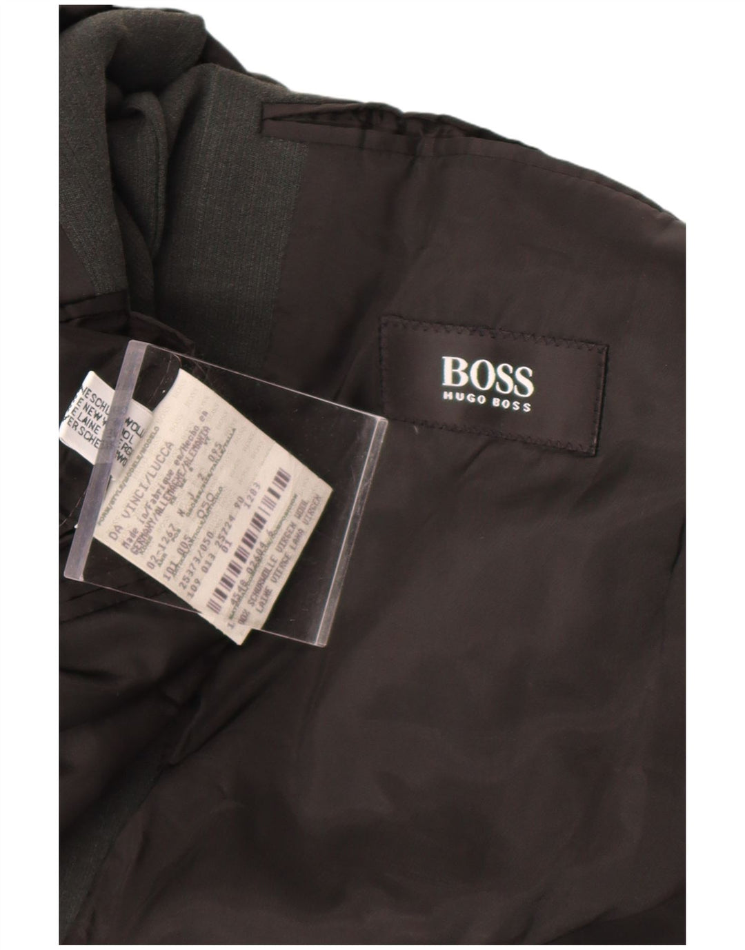 Blazer pentru bărbați Hugo Boss cu 3 nasturi EU 50 Lână mare gri