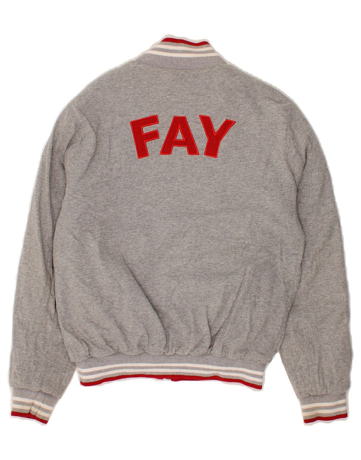 FAY Boys Graphic Reversible Jacket 11-12 Years Red Polyamide Vintage Fay and Second-Hand Fay from Messina Hembry 