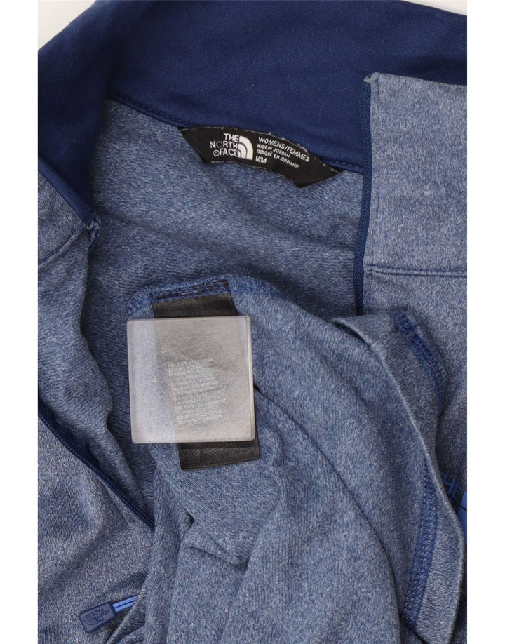 Top de trening The North Face pentru femei Pullover UK 12 Medium Blue Colorblock